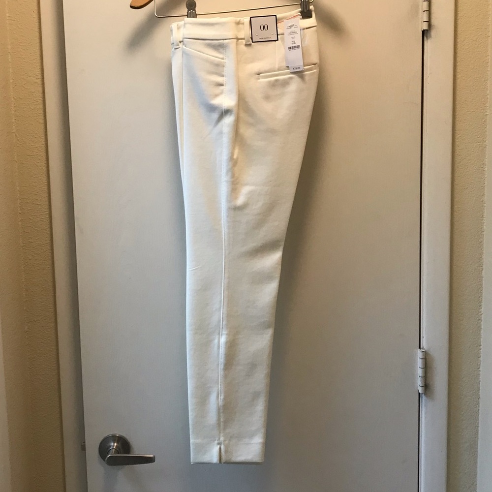 White House Black Market slim ankle slacks NWT